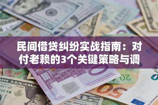 武汉民间借贷纠纷实战指南：对付老赖的3个关键策略与调解盲区解析