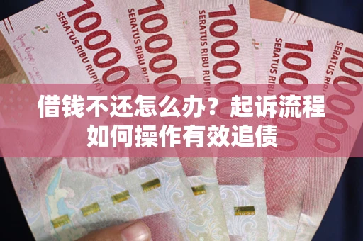 武汉借钱不还怎么办？起诉流程如何操作有效追债