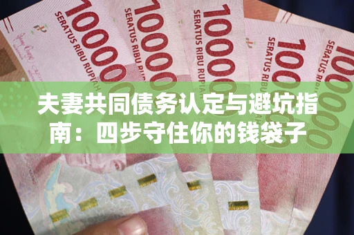 武汉夫妻共同债务认定与避坑指南：四步守住你的钱袋子