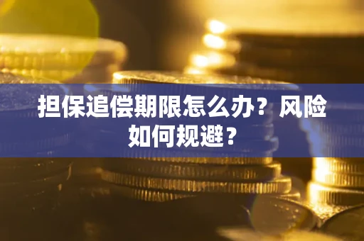 武汉担保追偿期限怎么办？风险如何规避？