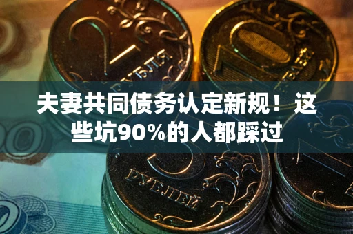 武汉夫妻共同债务认定新规！这些坑90%的人都踩过