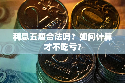 武汉利息五厘合法吗？如何计算才不吃亏？