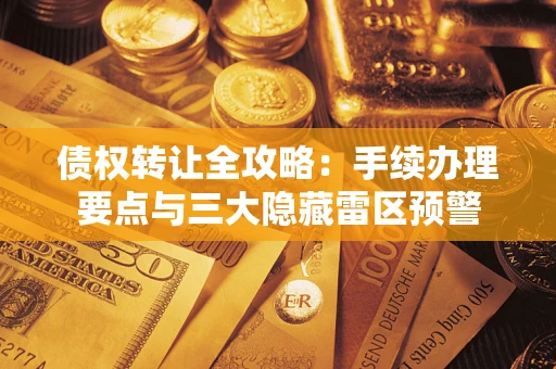 武汉债权转让全攻略：手续办理要点与三大隐藏雷区预警
